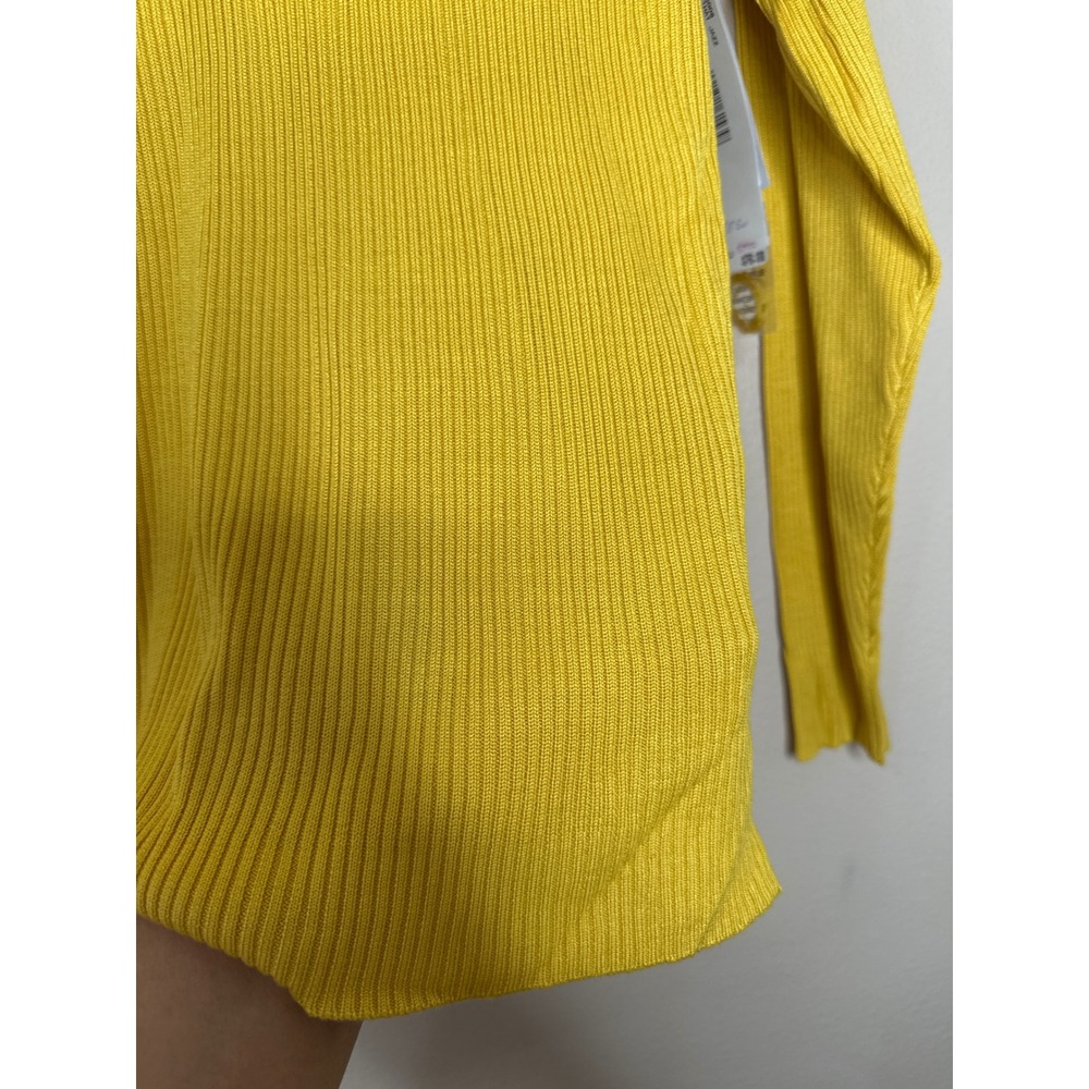 Rena Rowan NWT 100% Silk Top Size L Petite Cowl Neck Long Sleeve Casual Work - Picture 4 of 6